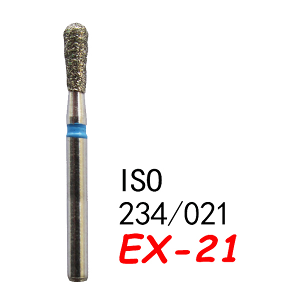 EX-21 Diamond Burs(50pcs in a box)
